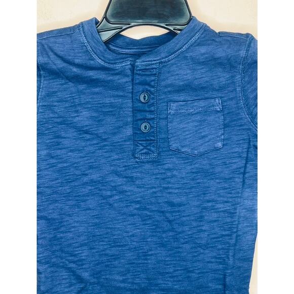 NWT GAP KIDS Pocket Henley in Navy Blue SIZE XS (4-5) - Picture 4 of 8